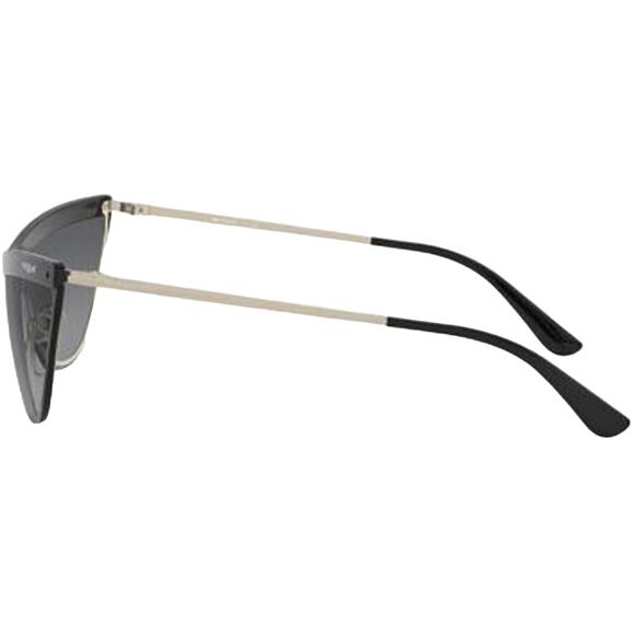 NEW Vogue Eyewear Black & Pale Gold Cat Eye Style Sunglasses with Case (VOXX021) main image 6